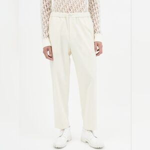 Jil Sander cream wool trousers size 36(52) new no tags